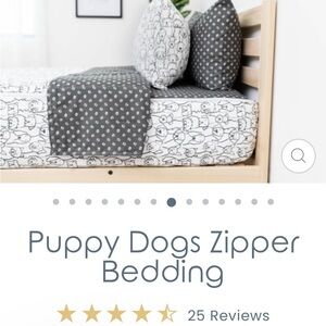 Authentic Beddy’s Toddler Crib Zip Up Bedding. Bought New & Never Used!